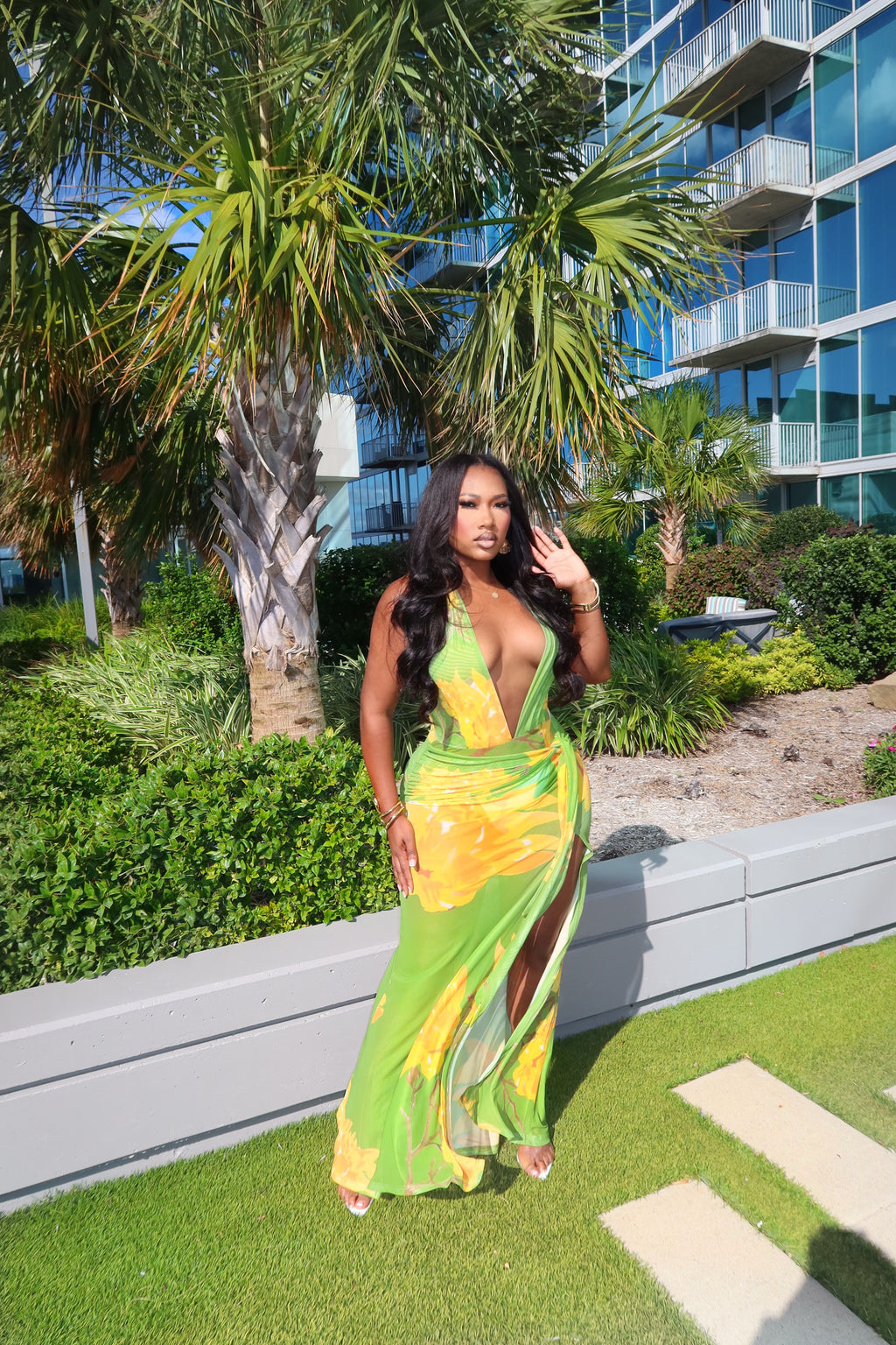 TROPICAL PASSION DRESS