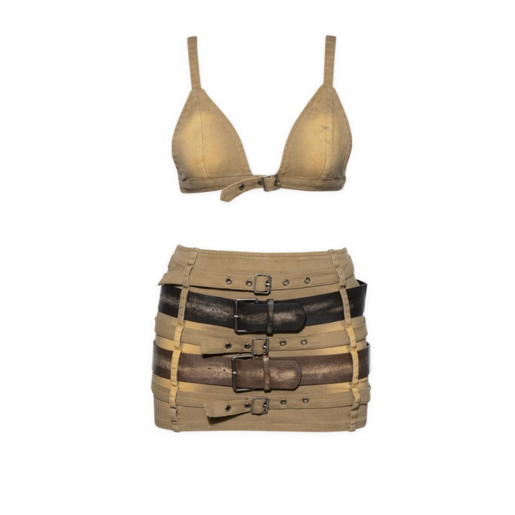 Belted Diva Skirt Set